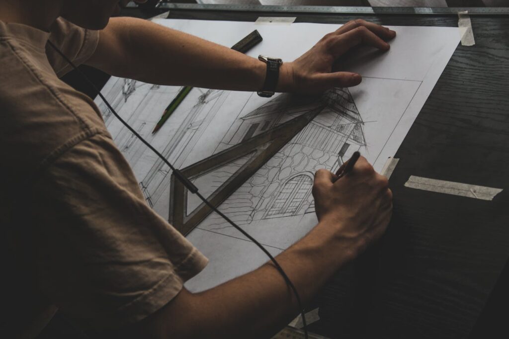 cad drawing and architectural technicians